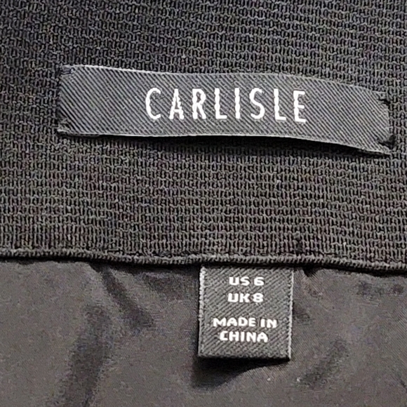 Carlisle Black Pencil Skirt - Sz 6 US / 8 UK - Picture 6 of 9